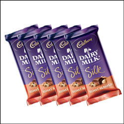 "Cadburys Dairy Milk Silk Fruit and Nut - 5 pieces (Express Delivery) - Click here to View more details about this Product